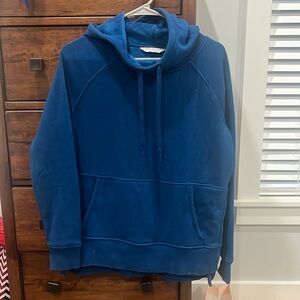 Blue sweatshirt